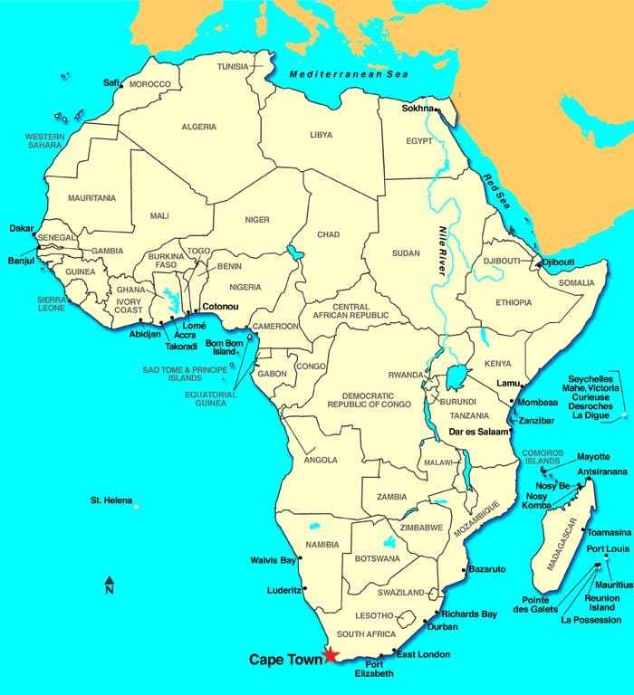 cape afrike mapu