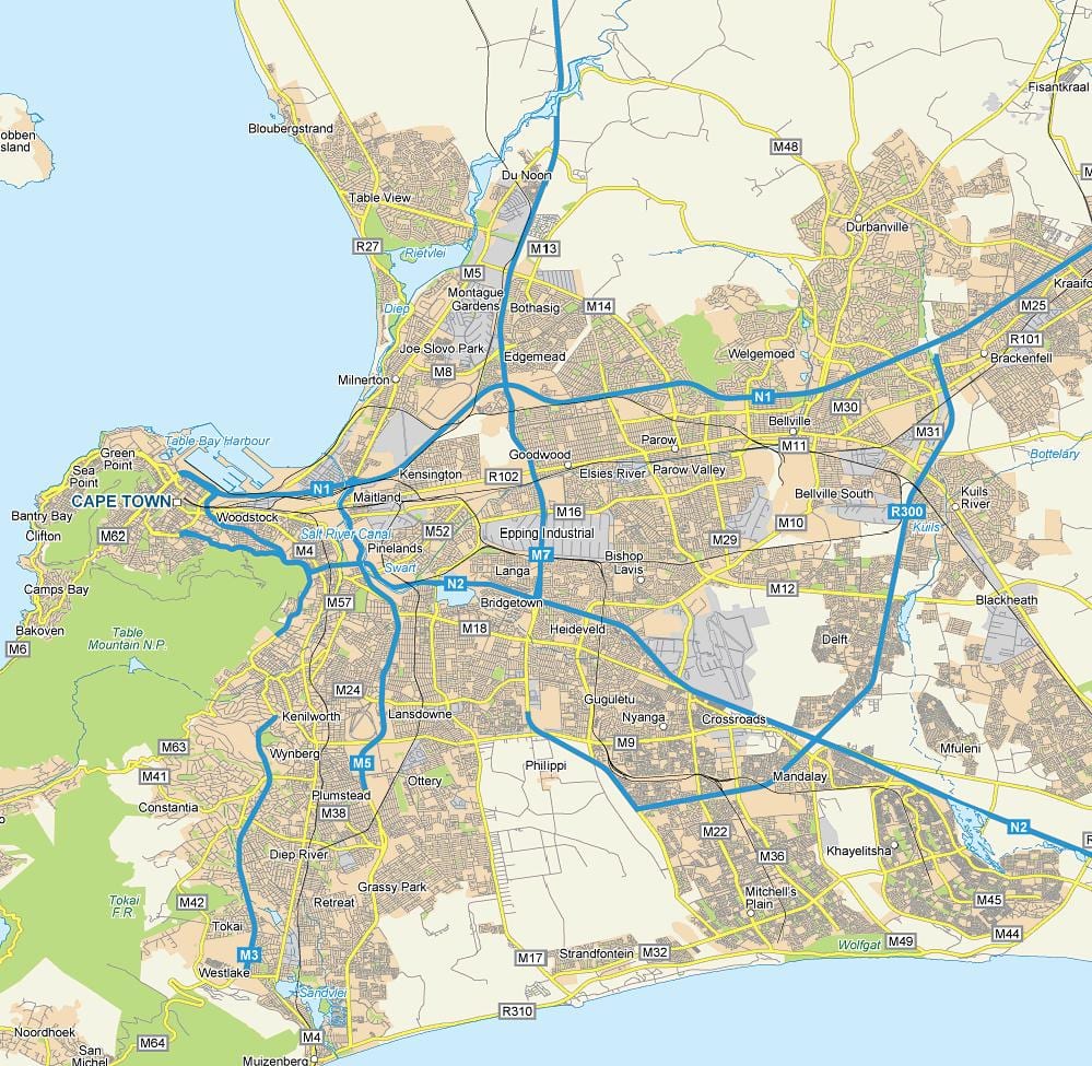 mapa epping Cape Town