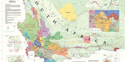 Mapa franschhoek vinarija