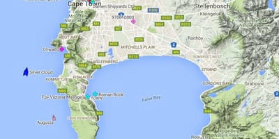 Mapa mapu ribu hoek i okružuje