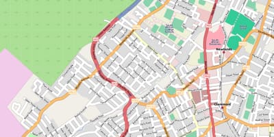 Mapa newlands Cape Town