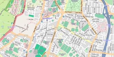 Mapa rondebosch Cape Town