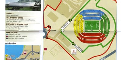 Mapa zelene tačke stadion